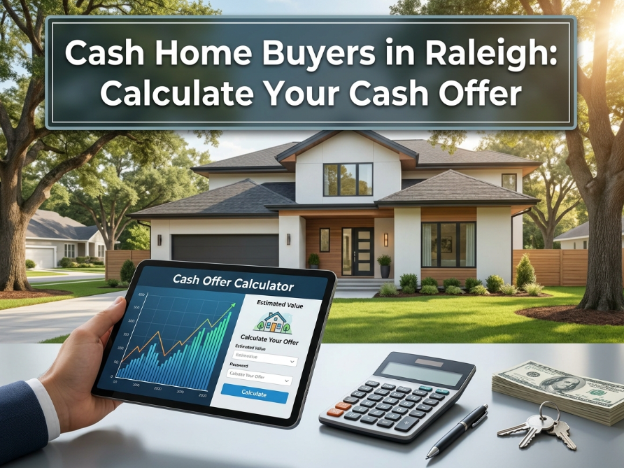 Cash Home Buyers in Raleigh Calculate Your Cash Offer