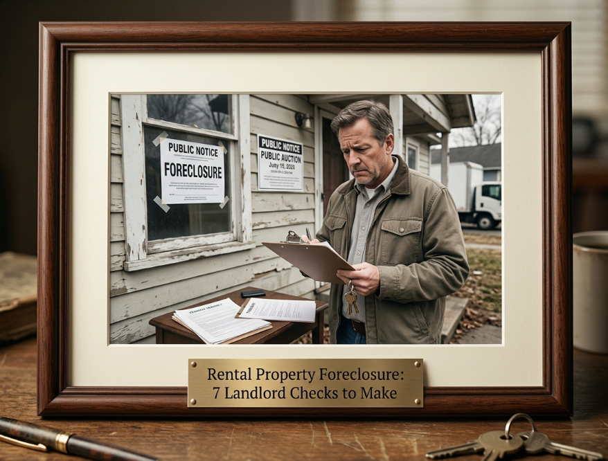 Rental Property Foreclosure 7 Landlord Checks to Make