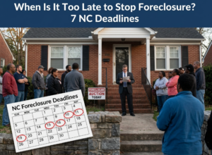 When Is It Too Late to Stop Foreclosure 7 NC Deadlines